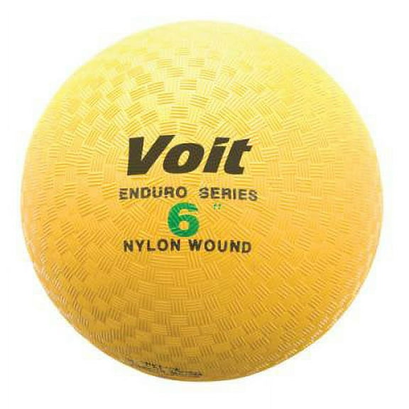 Voit VPG6HNYL 6 in. Enduro Playground Ball - Yellow