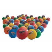 Voit  8.5" Rainbow Playground Balls 48-PACK
