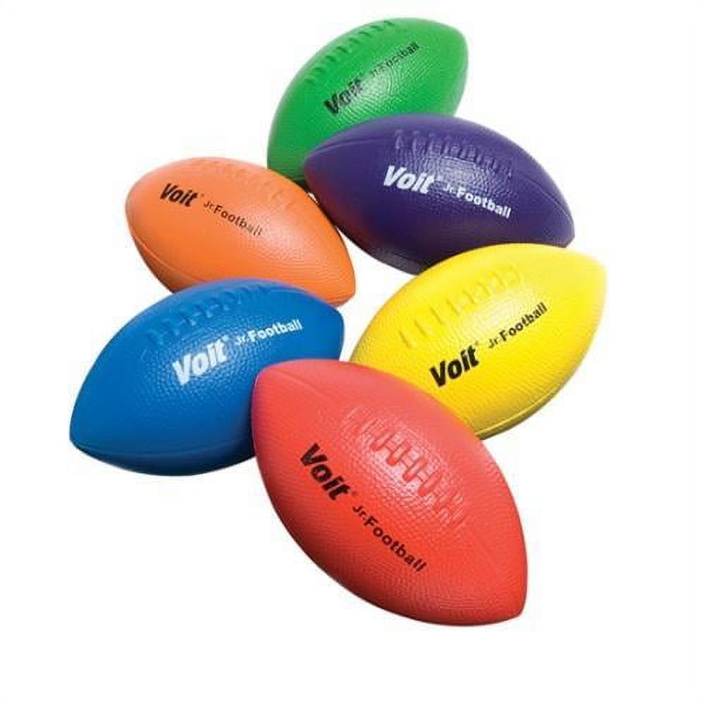 Voit Seven Tuff Foam Ball – Soft, Durable, Easy-Grip Playground & Gym Ball (Orange)