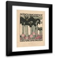 thumbnail image 1 of Vojtech Preissig 14x18 Black Modern Framed Museum Art Print Titled - For the Czech Independence, Czech National Association (1918), 1 of 5