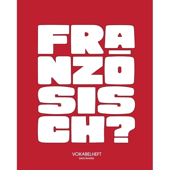 Vokabelheft: Für Französisch Vokabeln, einfach und übersichtlich mit persönlicher Lernkontrolle, ca. 20 x 25.5 cm, 100 Seiten (Paperback)