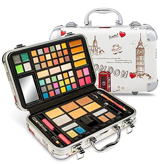 Vokai Eye Shadow, Lipstick, 74 Pieces London Case