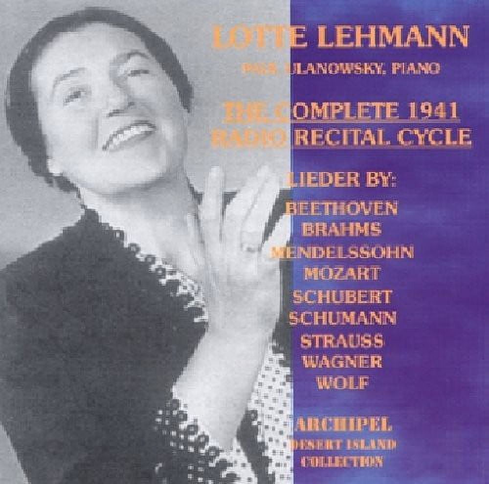 Vokal / Lehmann - Lehmann Lotte-Der Komplette - Music & Performance - CD