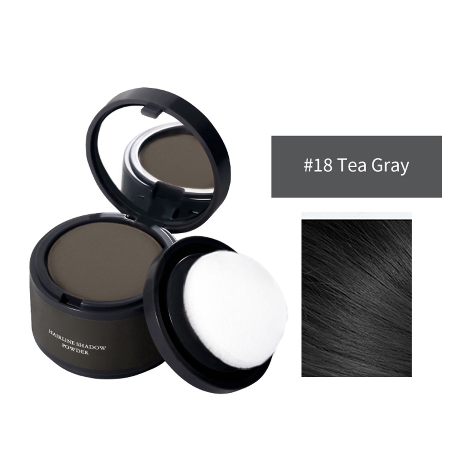 Vokbdy Under $5 Hairline Contour Shadow Powder 18# Tea Gray, Hairline ...