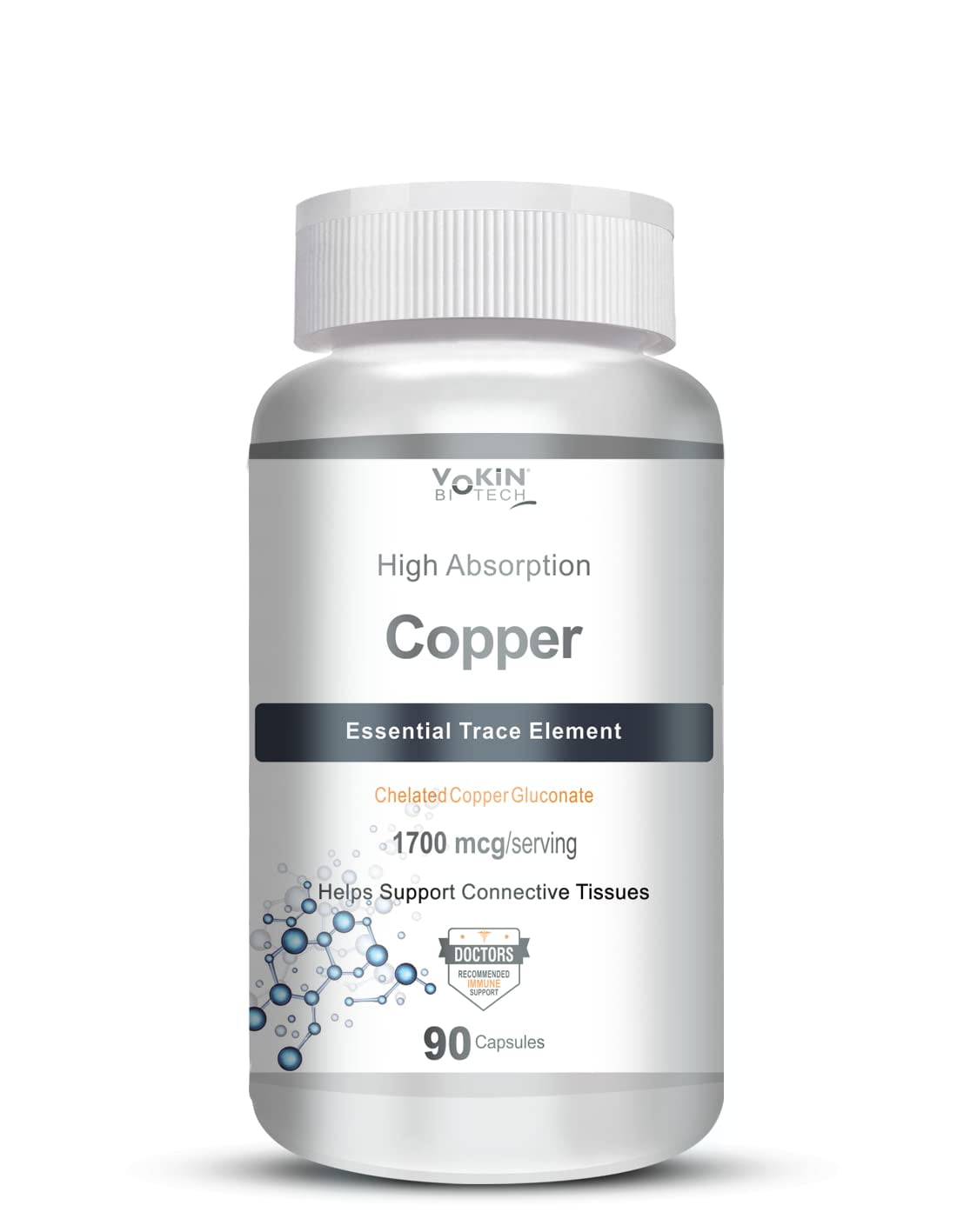 Vokin Biotech Chelated Copper Gluconate Support Connective Tissues