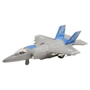 Vokodo Army Air Force Fighter Jet F-22 Toy Military Airplane Friction Power With Lights And Sounds Push And Go Plane