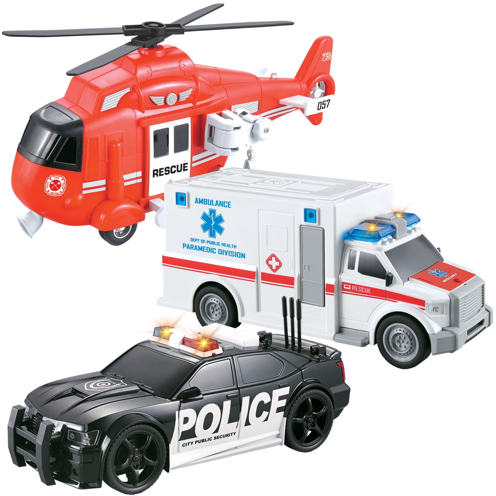 Vokodo City Guardians Vehicle Playset