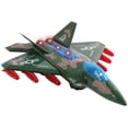 thumbnail image 1 of Vokodo Fighter Jet Army Air Force F-16 Toy Military Airplane With Fun Lights And Sounds Bump And Go Action Pretend Play Kids Aircraft Bomber Plane Great Gift For Preschool Children Boys Girls Toddlers, 1 of 7