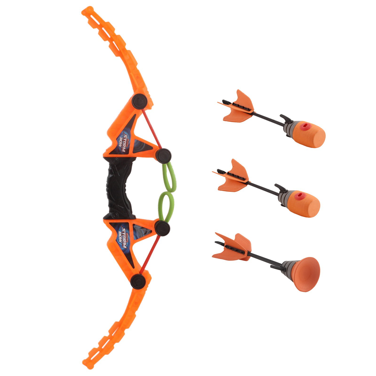 Vokodo Storm Bow Fast Load With 1 Suction Cup And 2 Whistle Arrows Fun Archery Active Play Indoor Outdoor Activity Target Practice Action Sports Shooting Games Great Gift For Older Children Boys
