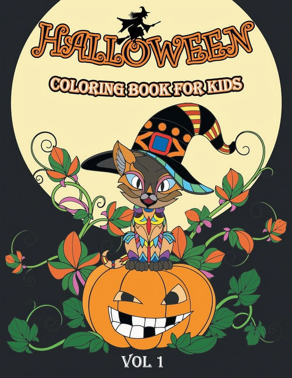Vol 1: Halloween Coloring Book for Kids : Coloring Pages for Children ...
