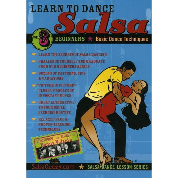 Vol. 3-Salsa Dancing Guide for Beginners (DVD)