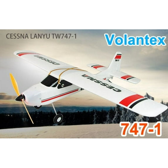 Volantex 2.4GHz RC TW 747-1 CESSNA Radio Remote Control Big Glider Airplane RC EPO