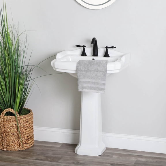 Volare 23 Inch Pedestal Sink