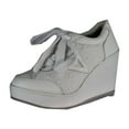 thumbnail image 1 of Volatile Cash Women's Suede Wedge Platform Fashion Sneakers, 1 of 4