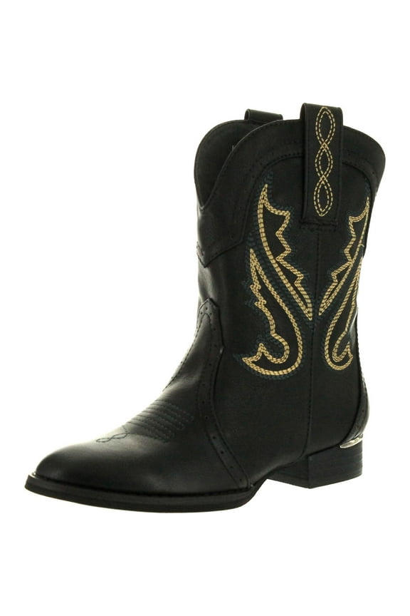 Girls Asher Cute Western Cowboy Boots