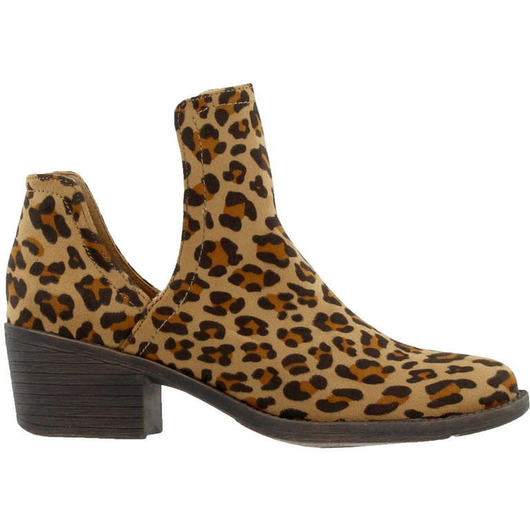 Volatile 2024 leopard booties