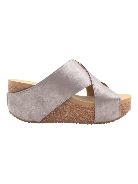 Womens Firefly Slide Wedge Casual Shoes