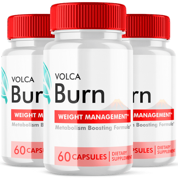 Volca Burn Advanced Formula Pills All Natural Energy and Workout Support Supplement 180 Capsules