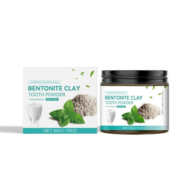 Volcanic Ash Tooth Powder Teeth Gum Foaming Toothpaste Kids Baby