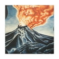 thumbnail image 1 of "Volcanic Eruption Splendor" - Canvas, 1 of 1