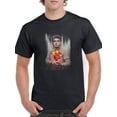 thumbnail image 1 of Volcanic Heart T-Shirt Men -Ali Rastroo Designs, Male Large, 1 of 4