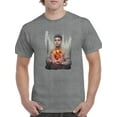 thumbnail image 1 of Volcanic Heart T-Shirt Men -Ali Rastroo Designs, Male Small, 1 of 4