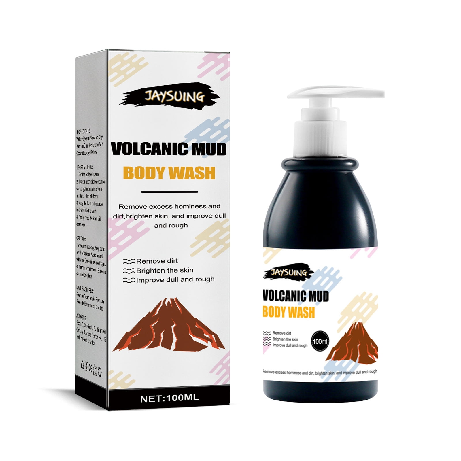 Volcanic Mud Shower Gel cleanses, moisturizes and rejuvenates the skin