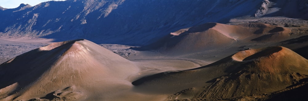 Volcanic crater Haleakala Maui Big Island Hawaii USA Canvas Art - Panoramic Images (36 x 12)