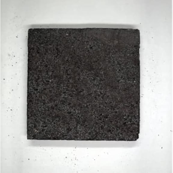 Volcanic stone cooking tiles, flat surface without grooves, 8" x 8", lava cooking stone pizza, meat, seafood and vegetables.Outdoor steak barbecue.Camping barbecue net, baking pan, grill