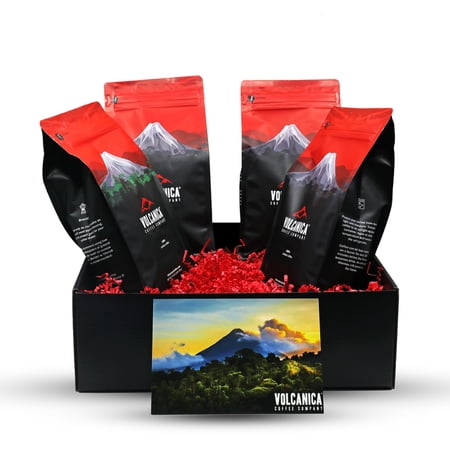 Volcanica Coffee Flavored Coffee Gift Box - Whole Bean