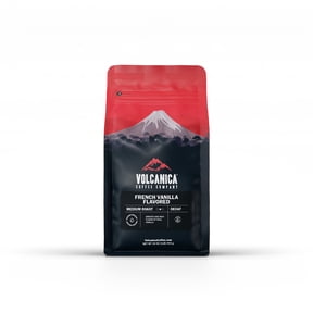 Volcanica Coffee French Vanilla Flavored Decaf Coffee - 16 oz. / Drip Grind