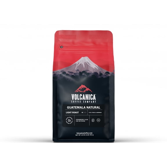Volcanica Coffee Guatemala Natural Process Coffee - 3 lbs. (3 pack) / Drip Grind