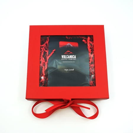 Volcanica Coffee Kopi Luwak Coffee - Cage Free, 2 oz. Sample Gift Box - 2 oz. sample gift box / Whole Bean
