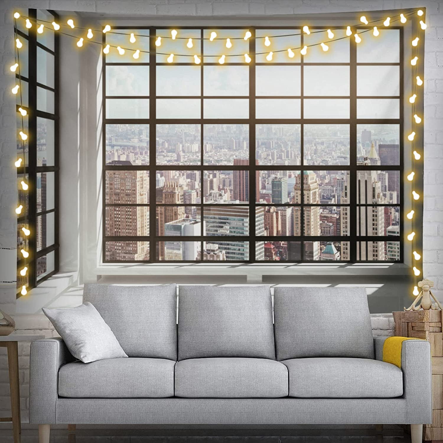 Volcano Eruption Tapestry 60" X 40" Wall Hanging Party Decorations Home