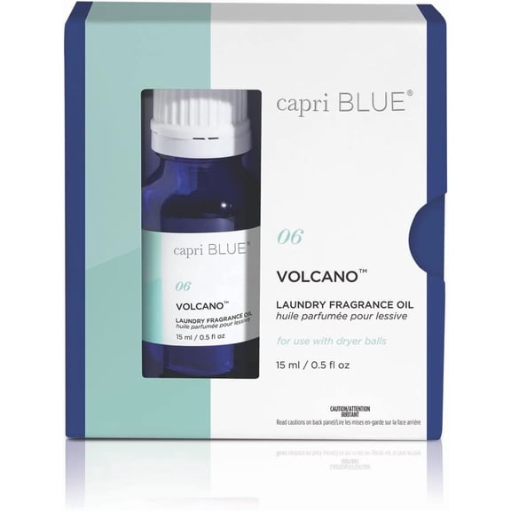 Volcano Laundry Fragrance Oil - Essential Oils for Wool Dryer Balls - Formulated with Grapefruit & Tanrine Essential Oils (0.5 fl oz)