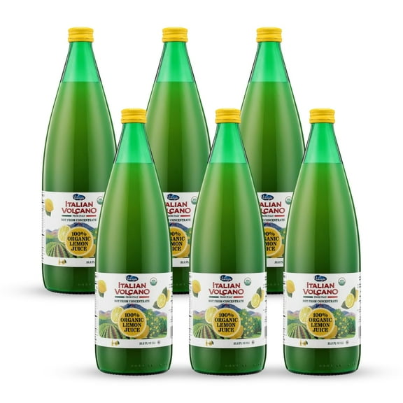 Volcano Lemon Juice 1Ltr (Pack of 6)