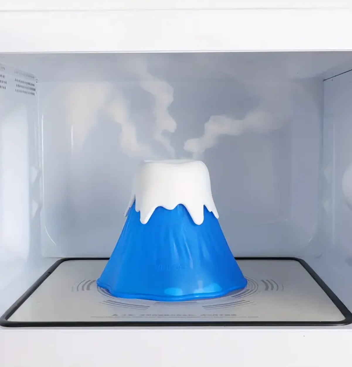 Volcano Microwave Cleaner Oven Steam Cleaner And Disinfects With