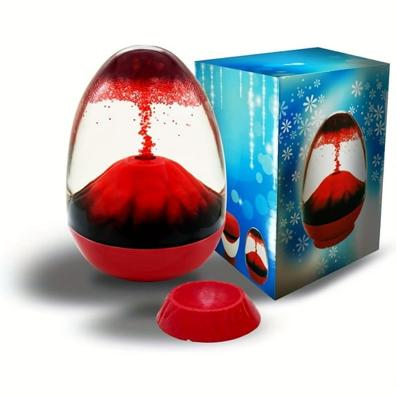 Volcano Motion Bubble Machine from The Bottom up to Erupt Imitation Volcanic Toys Sensory Perspective Enjoyment Decompression and Relaxation Volcanic Toy Desk Toy