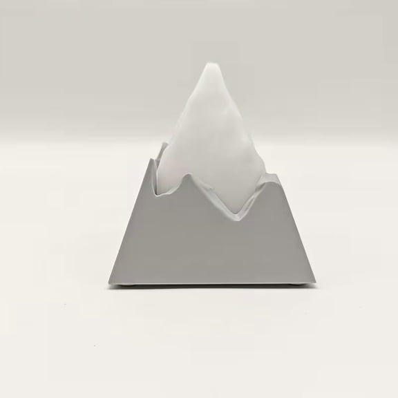 Volcano Shape Night Light & Essential Oil Diffuser - Dimmable Rechargeable 2000mAh for Bedroom Ambiance Decorative Mood Lighting