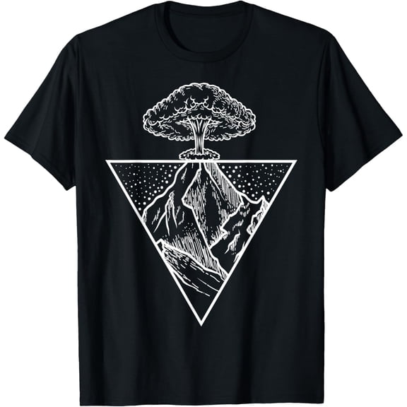 Volcano Tattoo Magma Volcanology Lava Volcanologist T-Shirt
