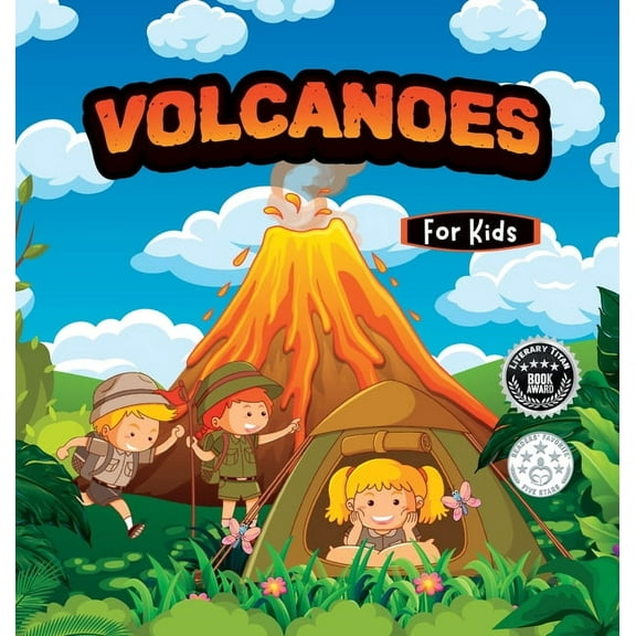 Volcanoes For kids: Educational science book for learning about volcanoes, (Hardcover)