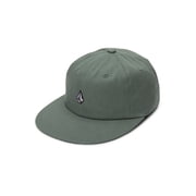 Volcom 6 Panel Flat Peak Adjustable Cap  Full Stone Dad abyss