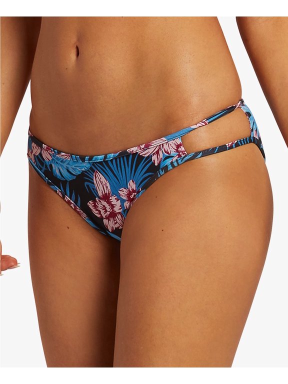 BLACK Y'Orchidding Hipster Swim Bottoms, US Large