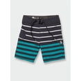thumbnail image 1 of Volcom Boys' Quarta Static Mod Tech Boardshorts Big Little Sizes, Black, 7, 1 of 1