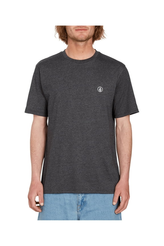 Circle Blanks SS T-Shirt - Heather Black