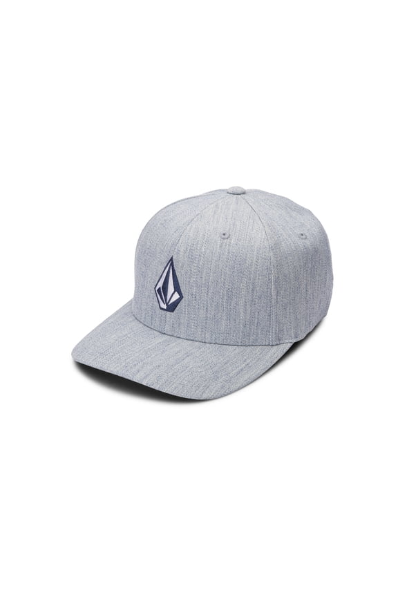 Flexfit Curved Peak 6 Panel Cap ~ Full Stone Heather denim blue