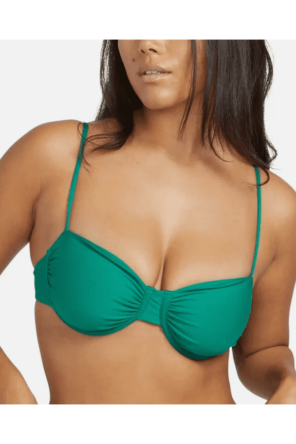 Juniors Bikini Top, Green