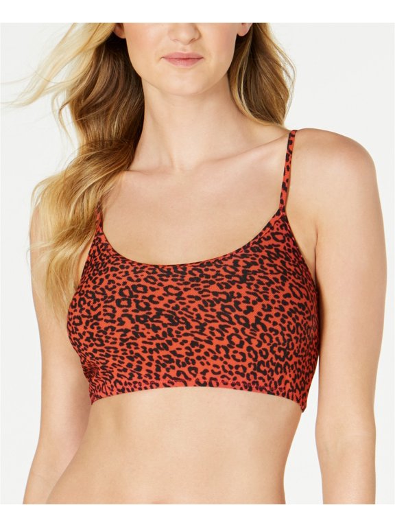 Juniors On The Spot Printed Bikini Top Size XS