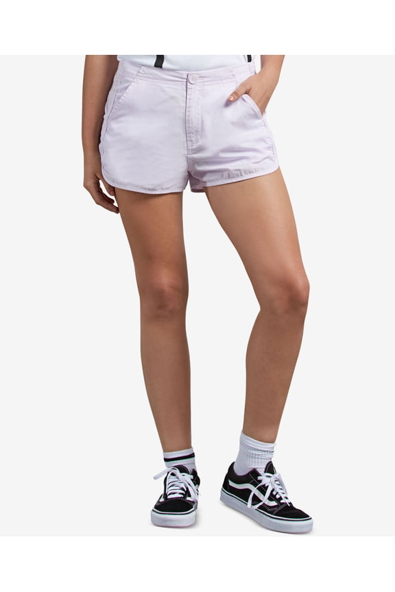 Juniors Stoney Cotton Shorts Purple Light L