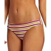 Volcom MULTI Stripe While Haute Cheekini Swim Bottom, US Large